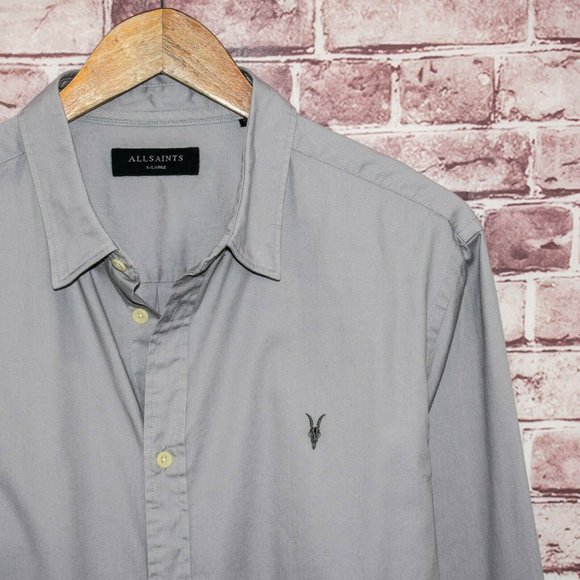 All Saints Other - ALL SAINTS REDONDO Long Sleeve Button Up Shirt